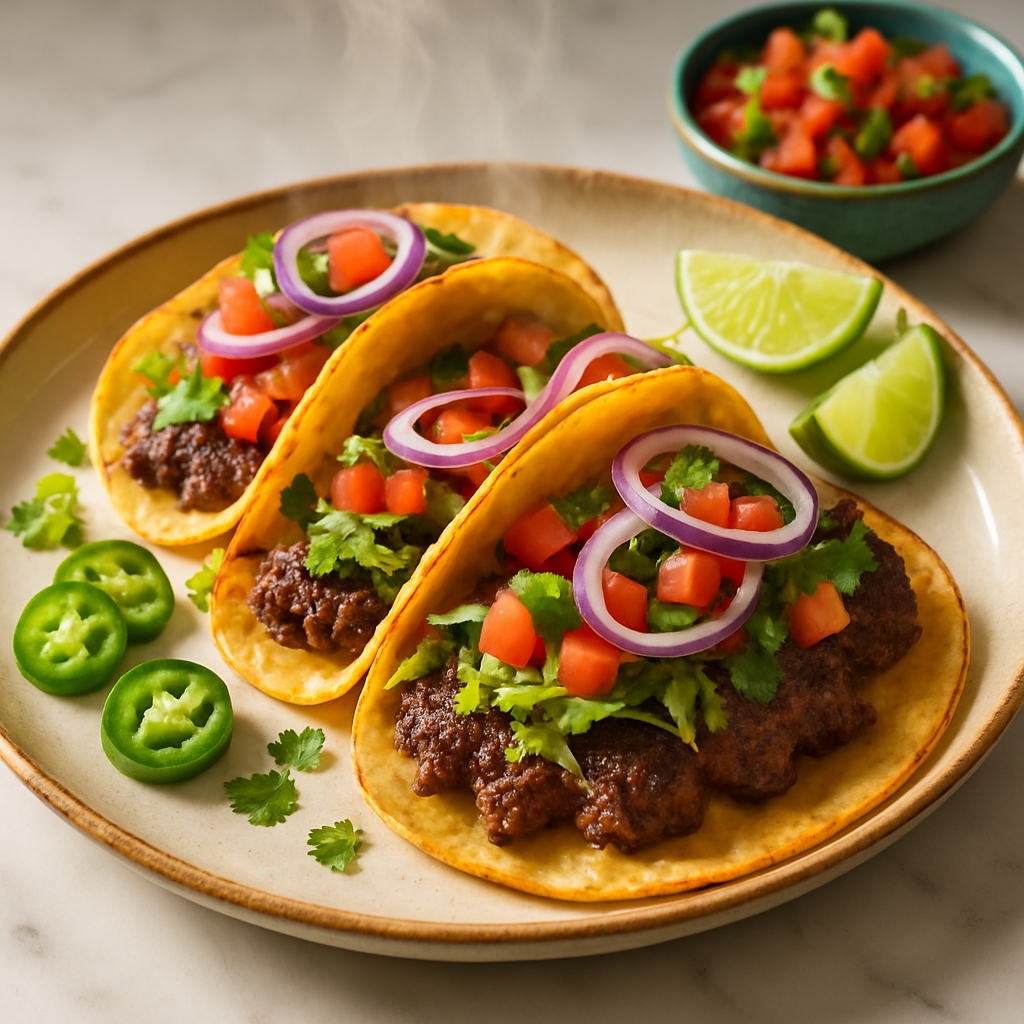 Smash Burger Tacos