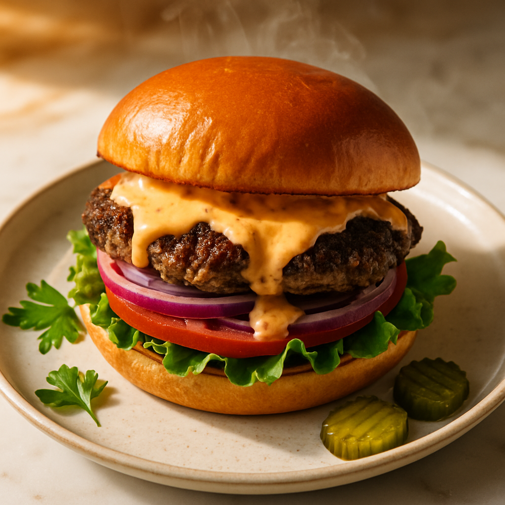 Smash Burger with Special Sauce