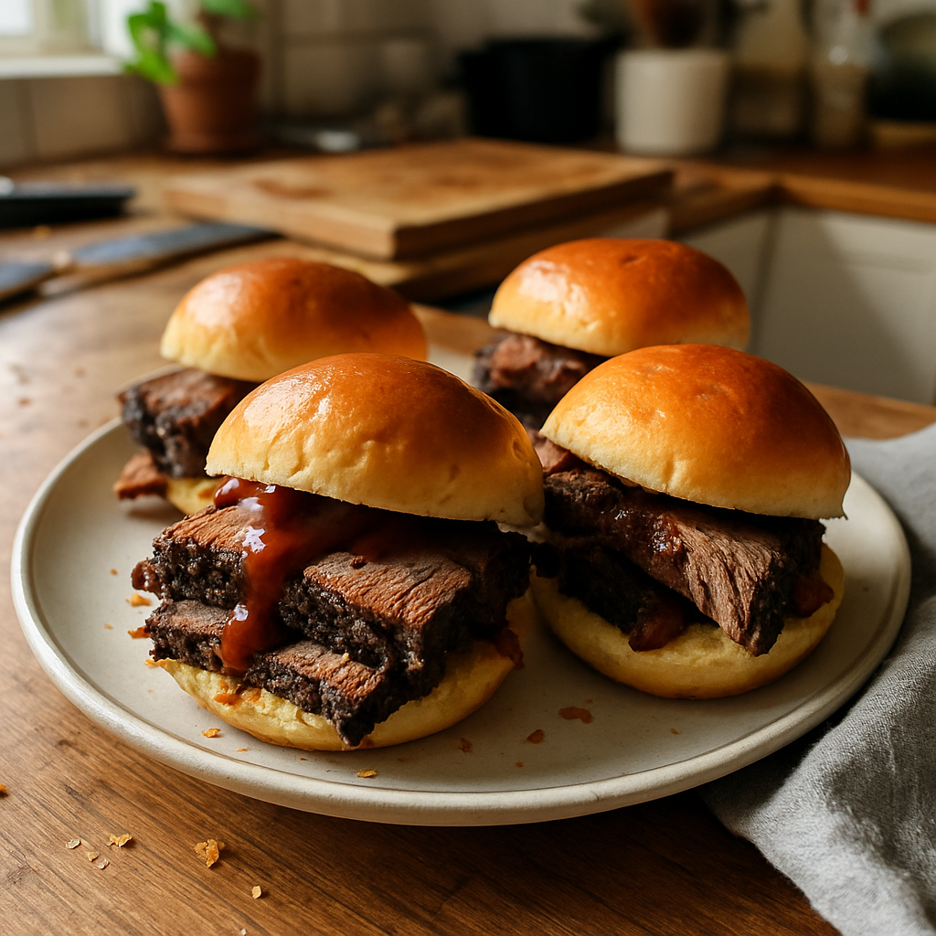 Unforgettable Smoked Brisket Sliders That Will Steal the BBQ Show