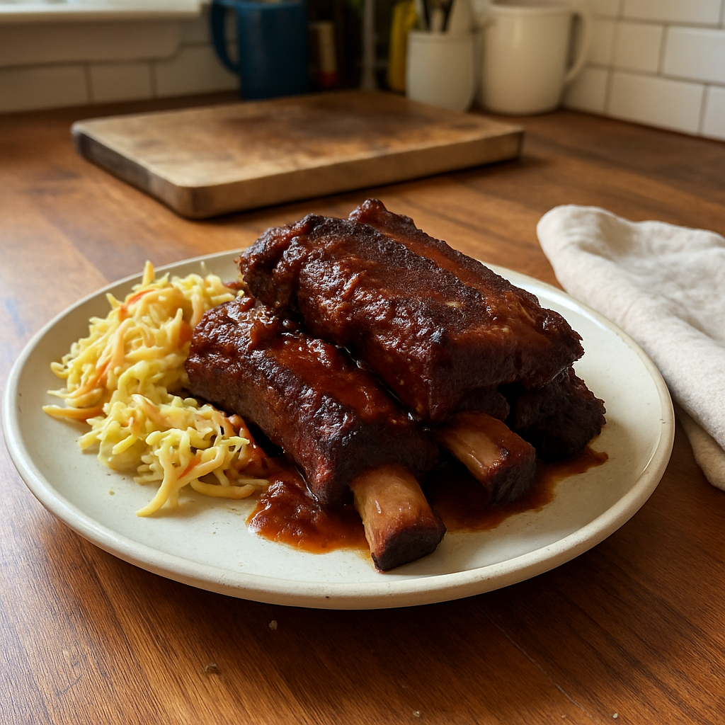 The Smoky BBQ Beef Ribs That Will Steal the Show at Your Next BBQ