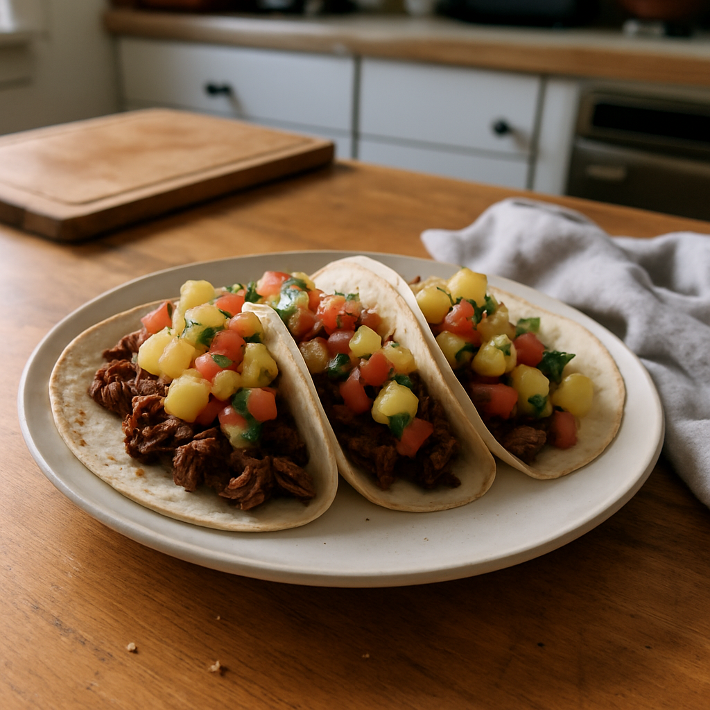 The Smoky Beef Tacos with Pineapple Salsa That Will Blow Your Mind