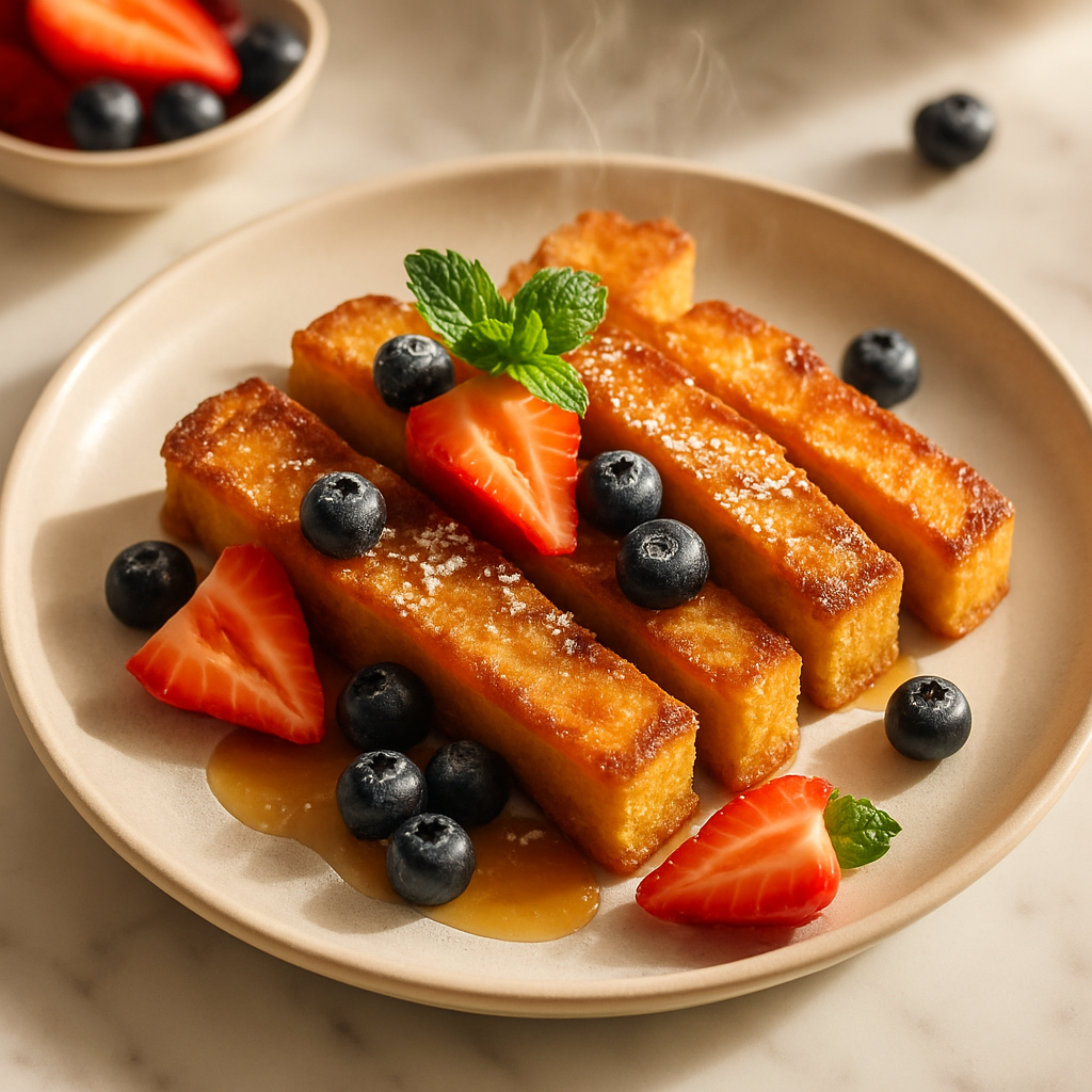 Soft French Toast Strips