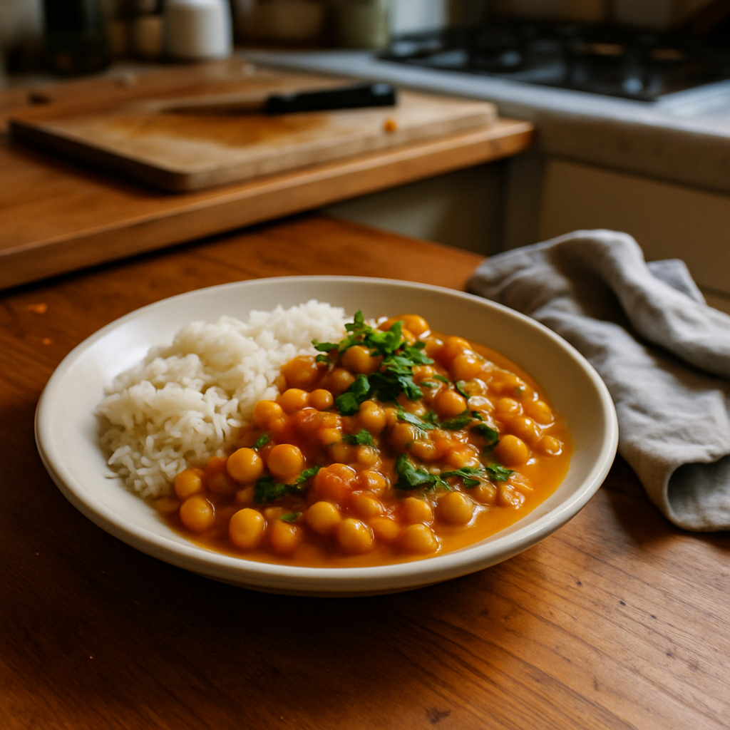 The Soul-Warming Chickpea Curry That Will Brighten Your Day