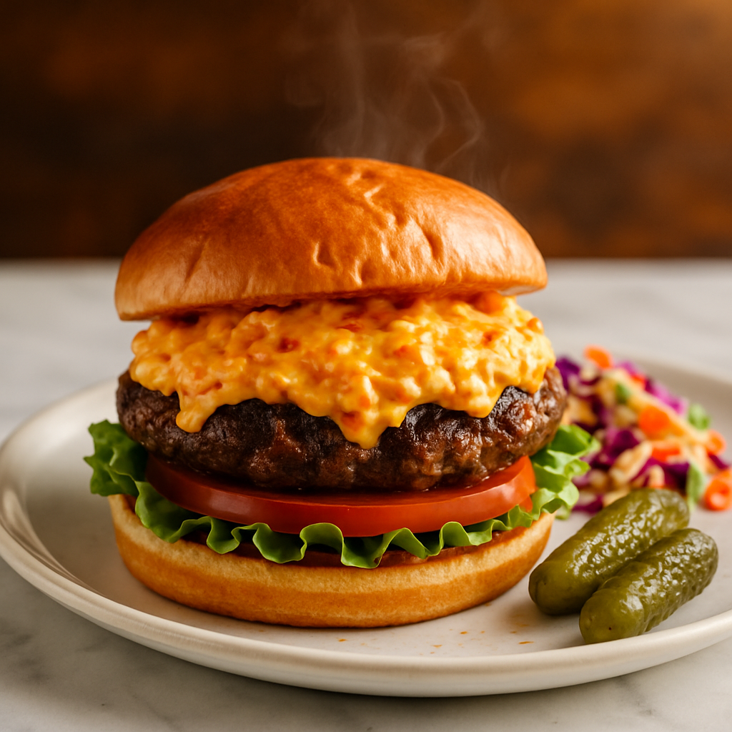Southern Pimento Cheese Burger
