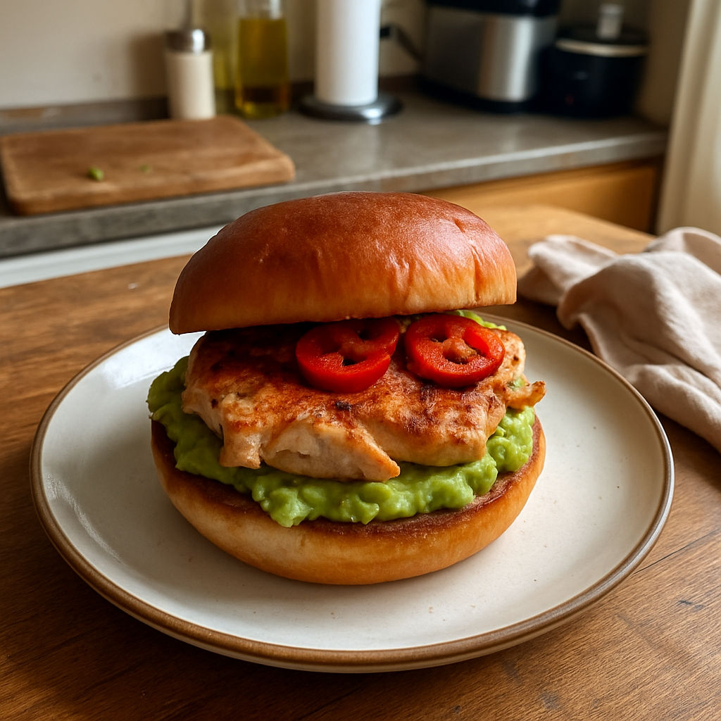 Spicy Avocado Chicken Sandwich
