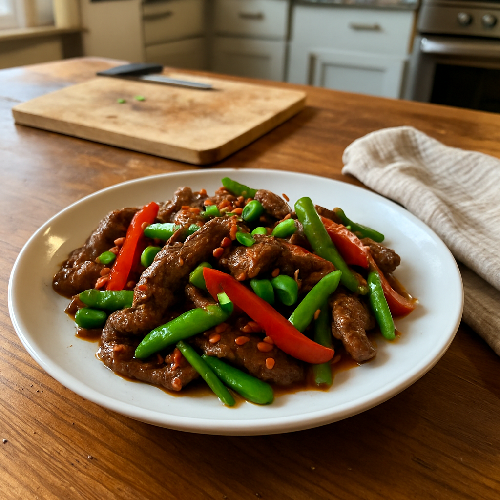 This Spicy Beef Stir-Fry Will Ignite Your Taste Buds in Minutes