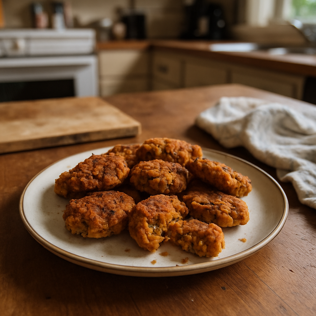 Spicy Chickpea Fritters