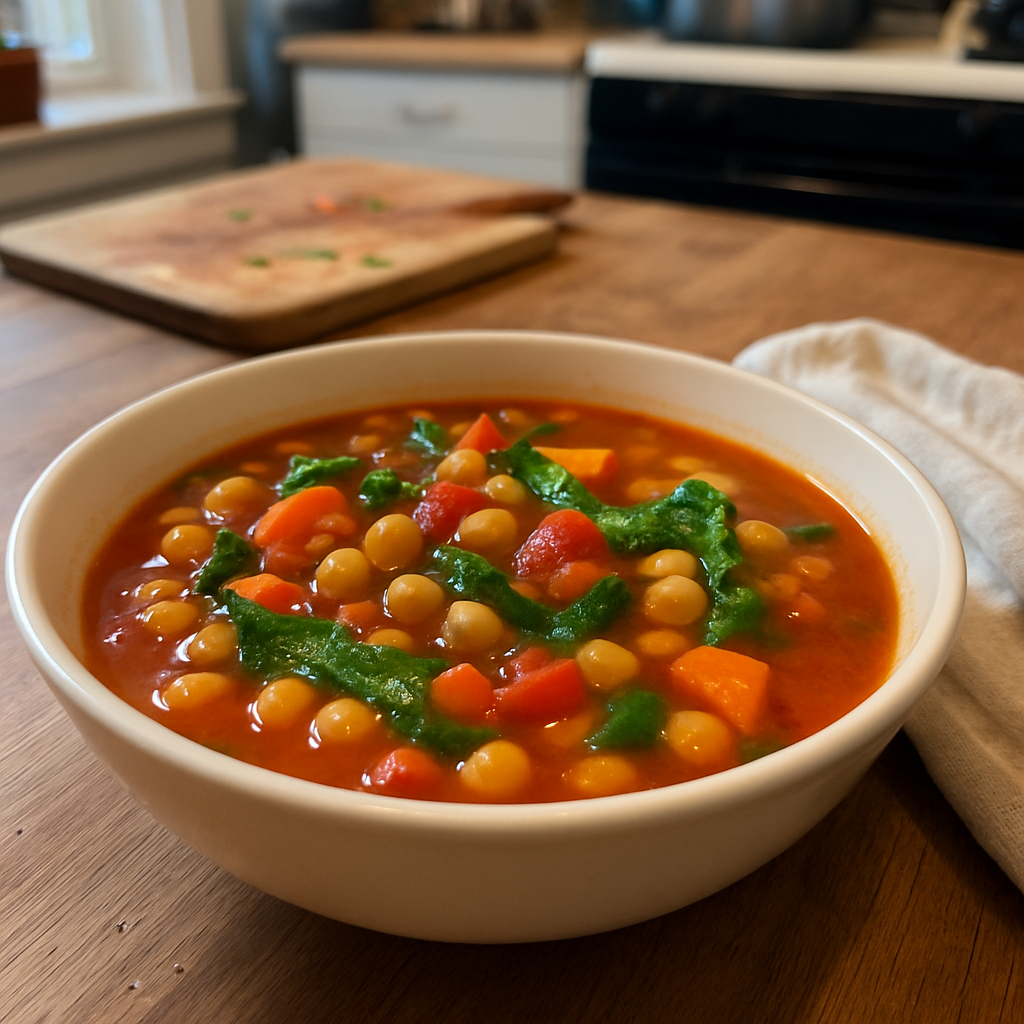 The Spicy Chickpea and Vegetable Soup Everyone Will Crave