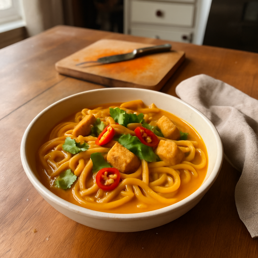 The Spicy Coconut Curry Noodle Bowl That Will Ignite Your Taste Buds