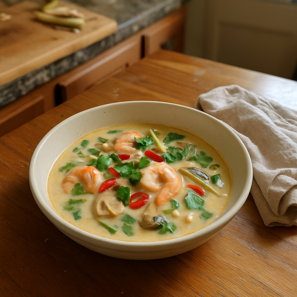 This Spicy Coconut Lemongrass Soup Will Transport You to Thailand