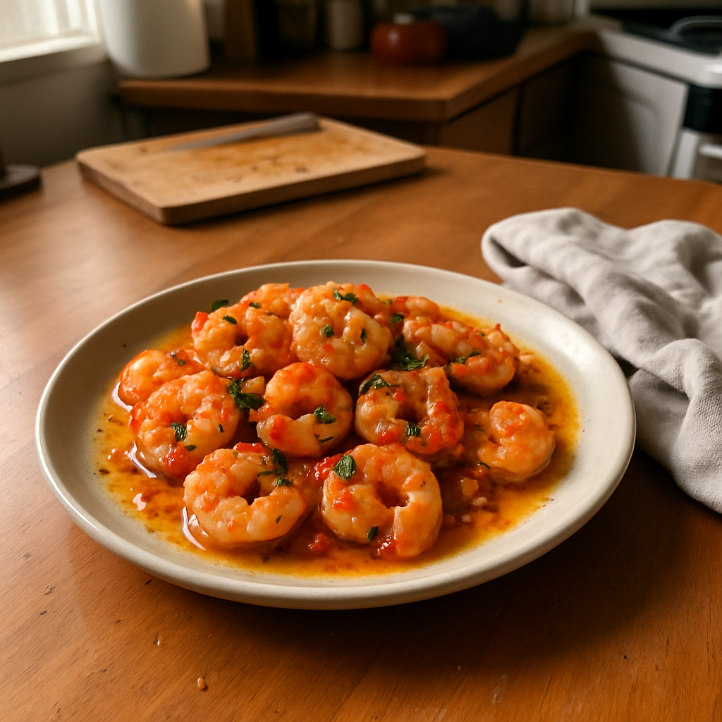 This 10-Minute Spicy Garlic Shrimp Dish Will Ignite Your Taste Buds