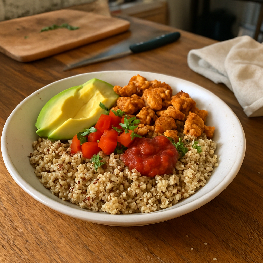 This Spicy High-Protein Quinoa Bowl Will Change Your Meal Prep Game
