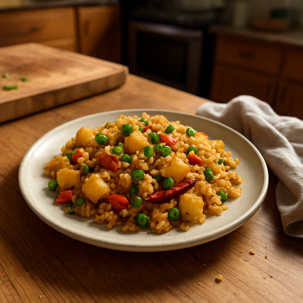 The Spicy Pineapple Fried Rice That Will Ignite Your Taste Buds
