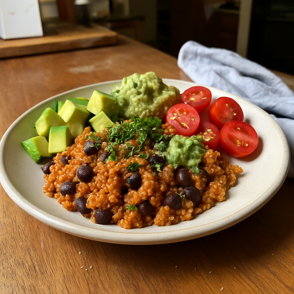 The Ultimate Spicy Quinoa and Black Bean Bowl Packed with Protein