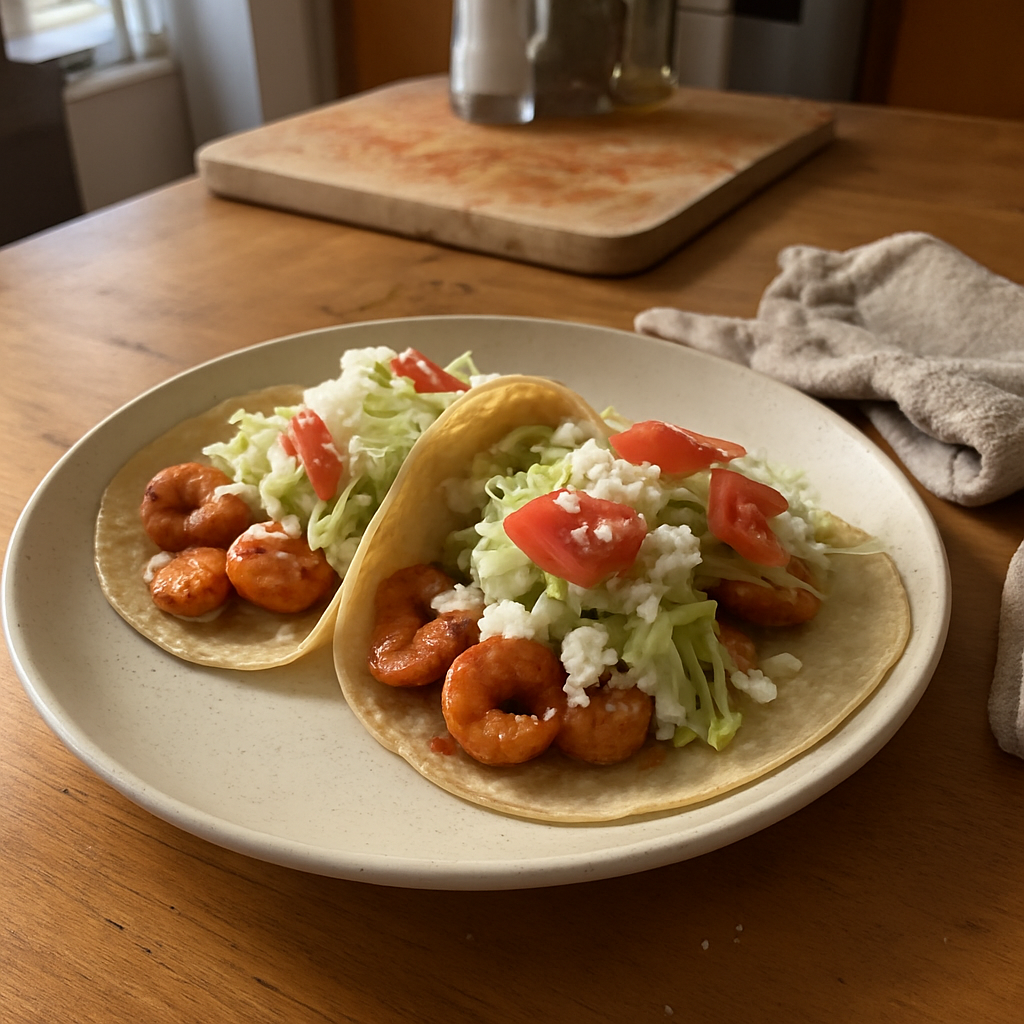 Spicy Shrimp Tacos