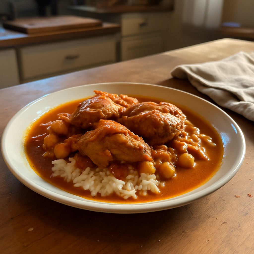 Discover the Comforting Magic of This Spicy Slow-Cooked Chicken Curry