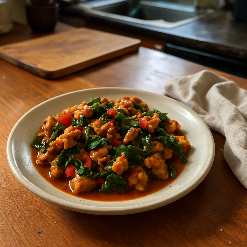 The Spicy Sweet Basil Chicken That Will Ignite Your Taste Buds