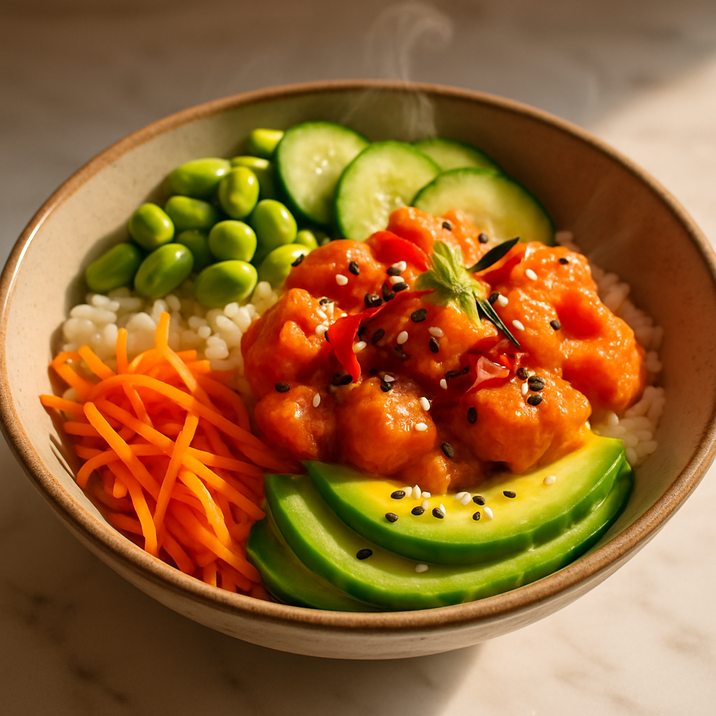 Spicy Tuna Poke Bowl