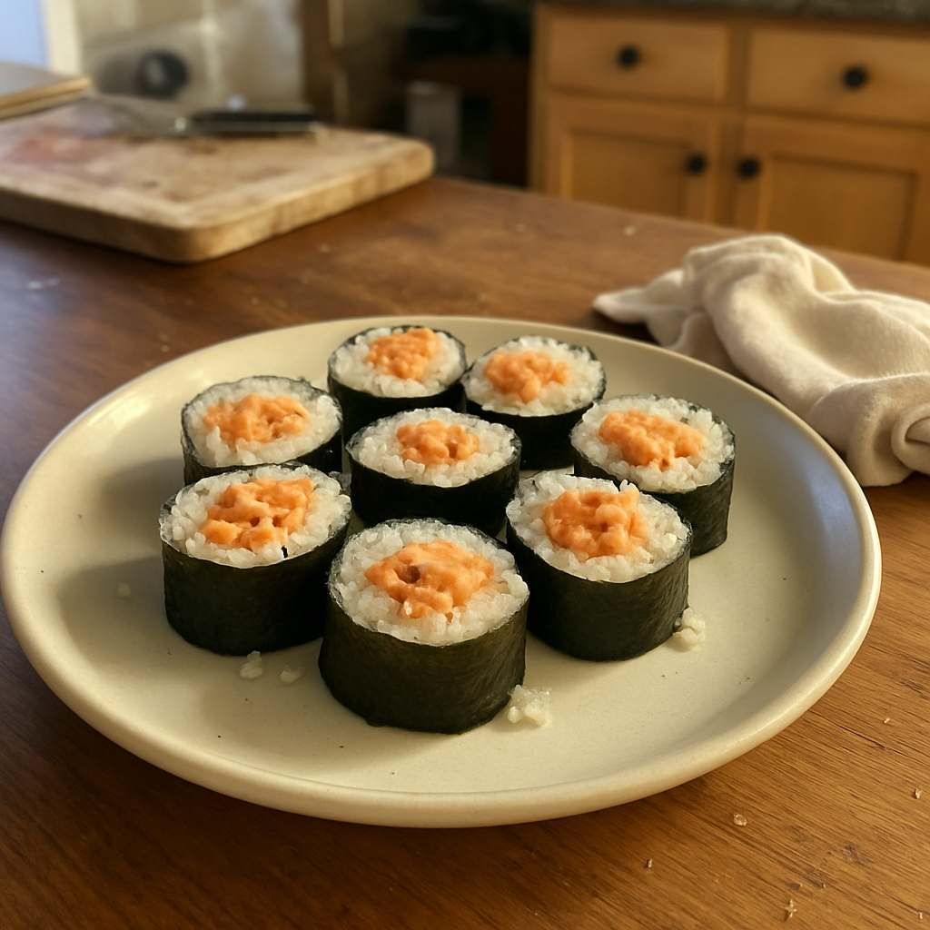 Spicy Tuna Sushi Rolls