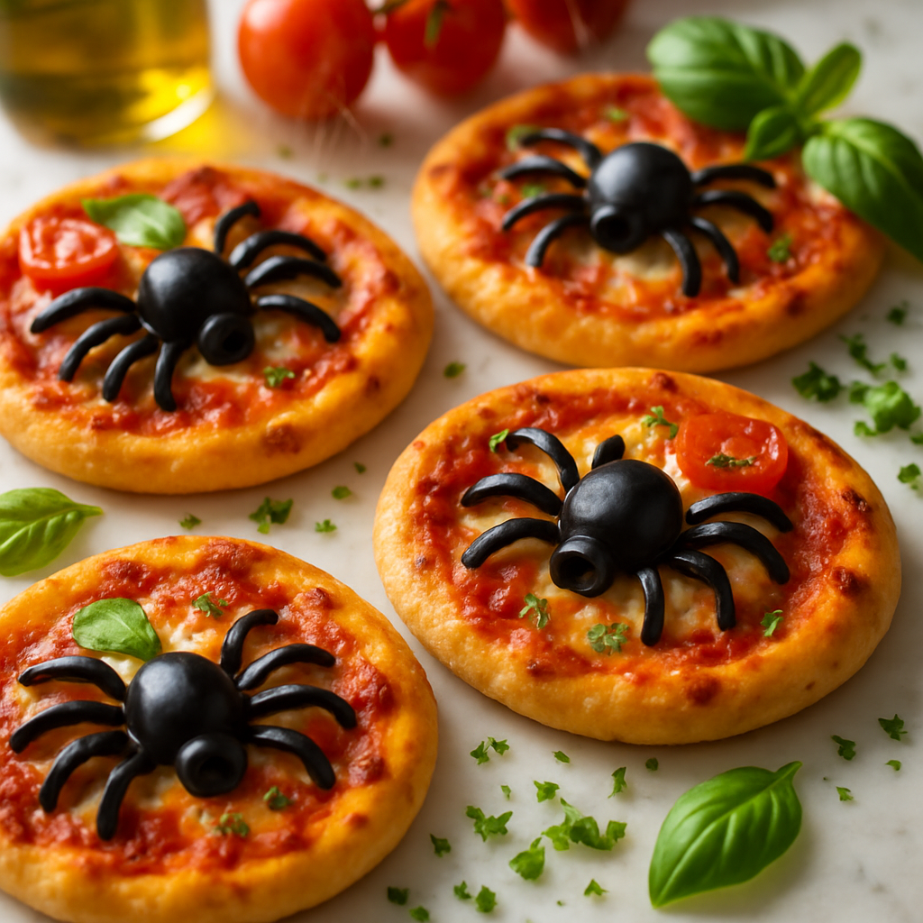 Spider Pizzas