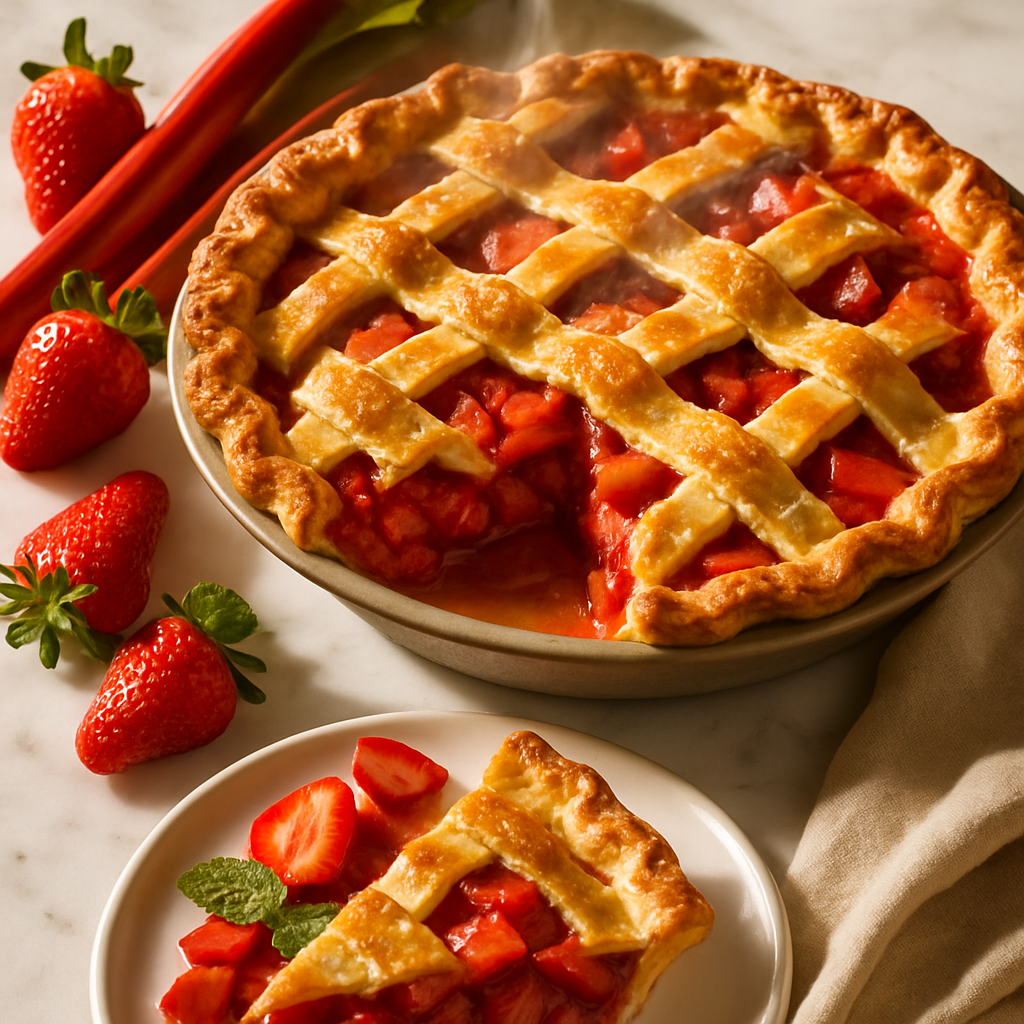 Strawberry Rhubarb Pie