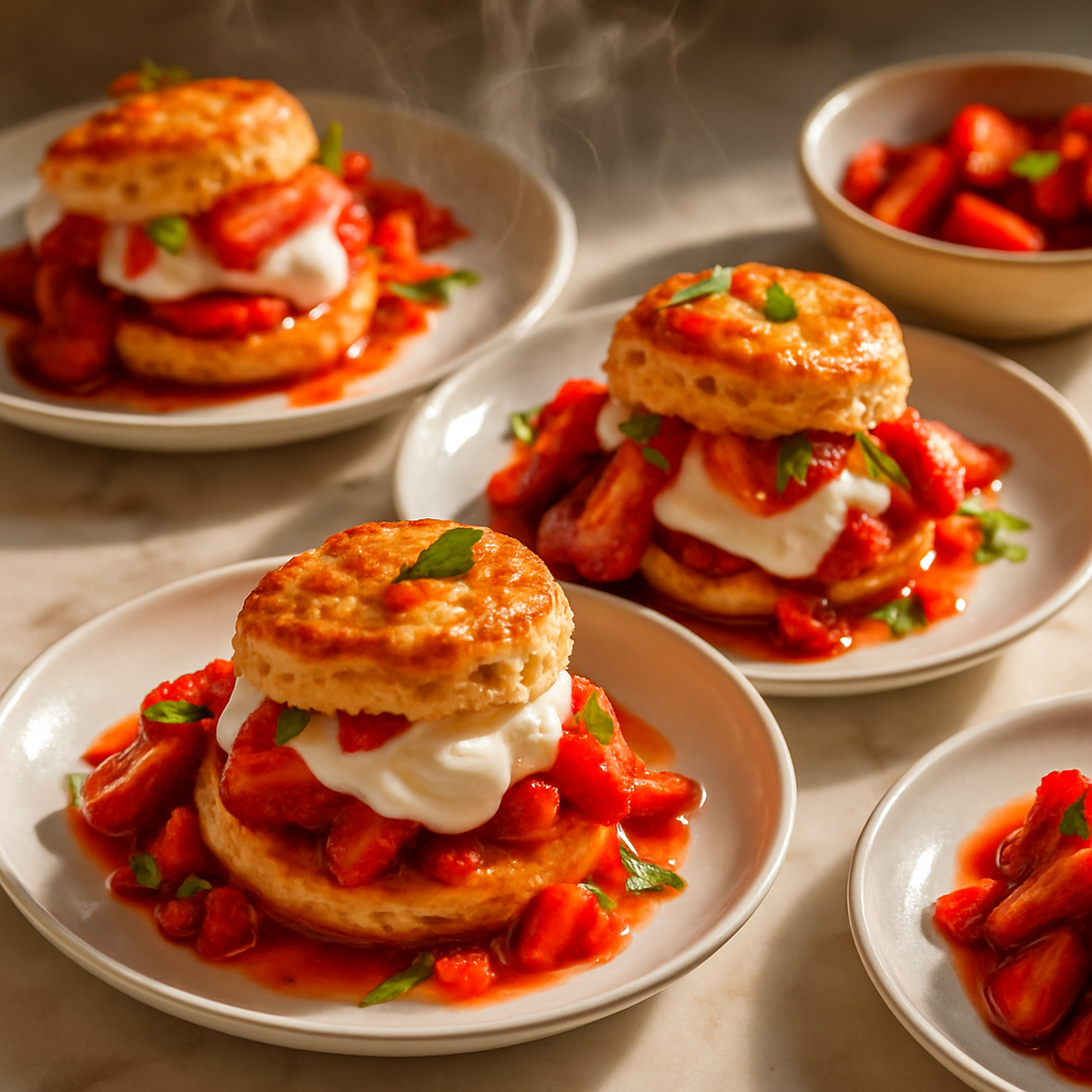 Strawberry Shortcake Biscuits