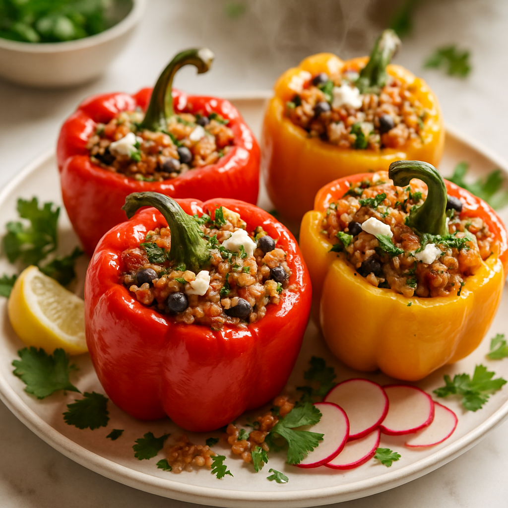 Stuffed Bell Peppers Quinoa