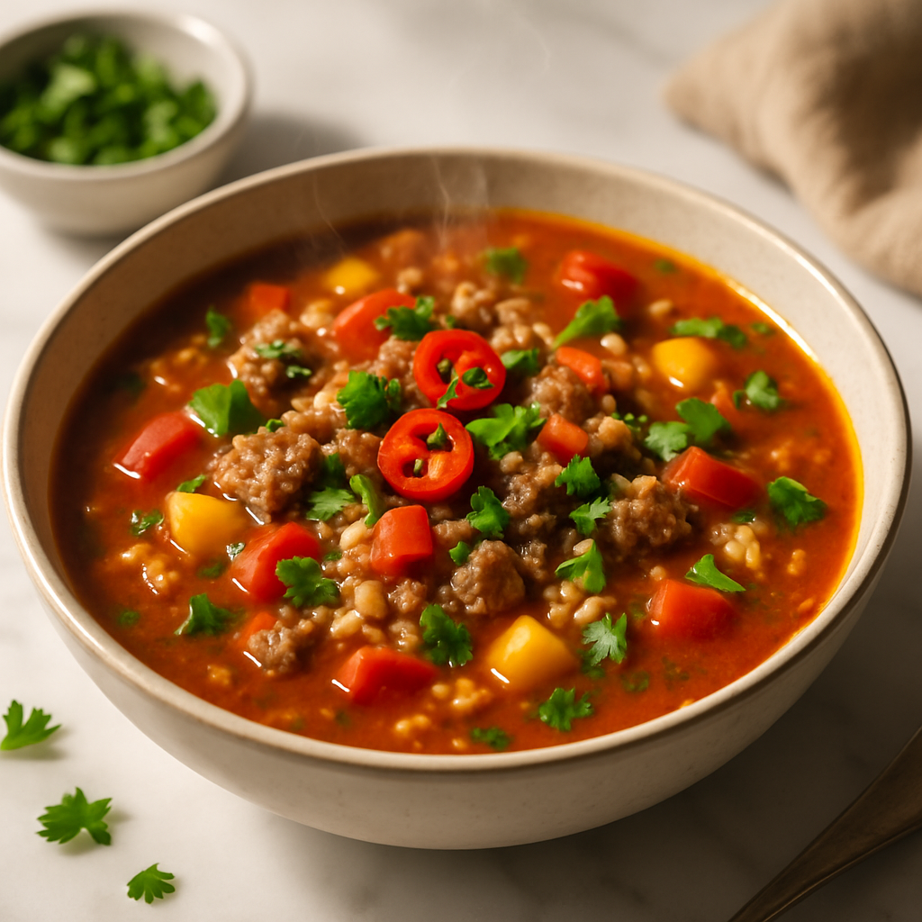 Stuffed Pepper Soup