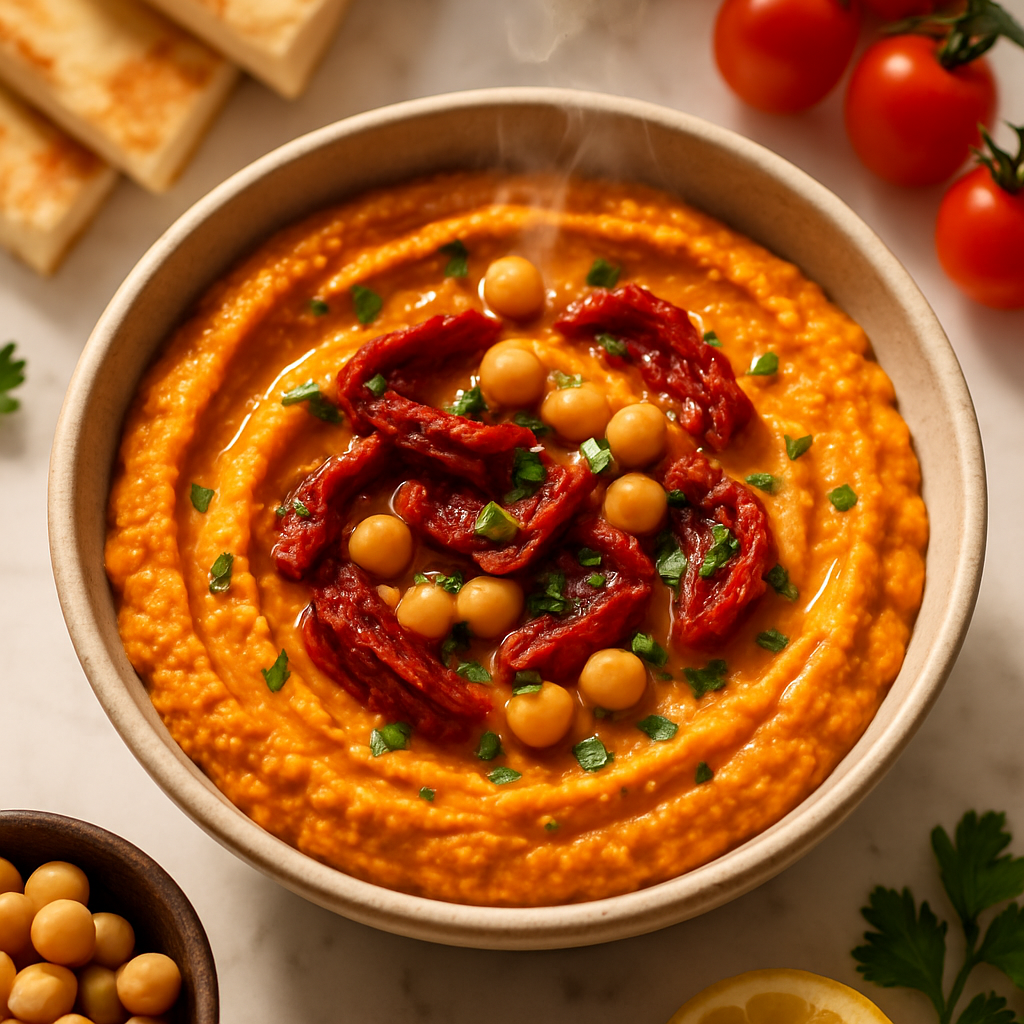 Sun Dried Tomato Hummus