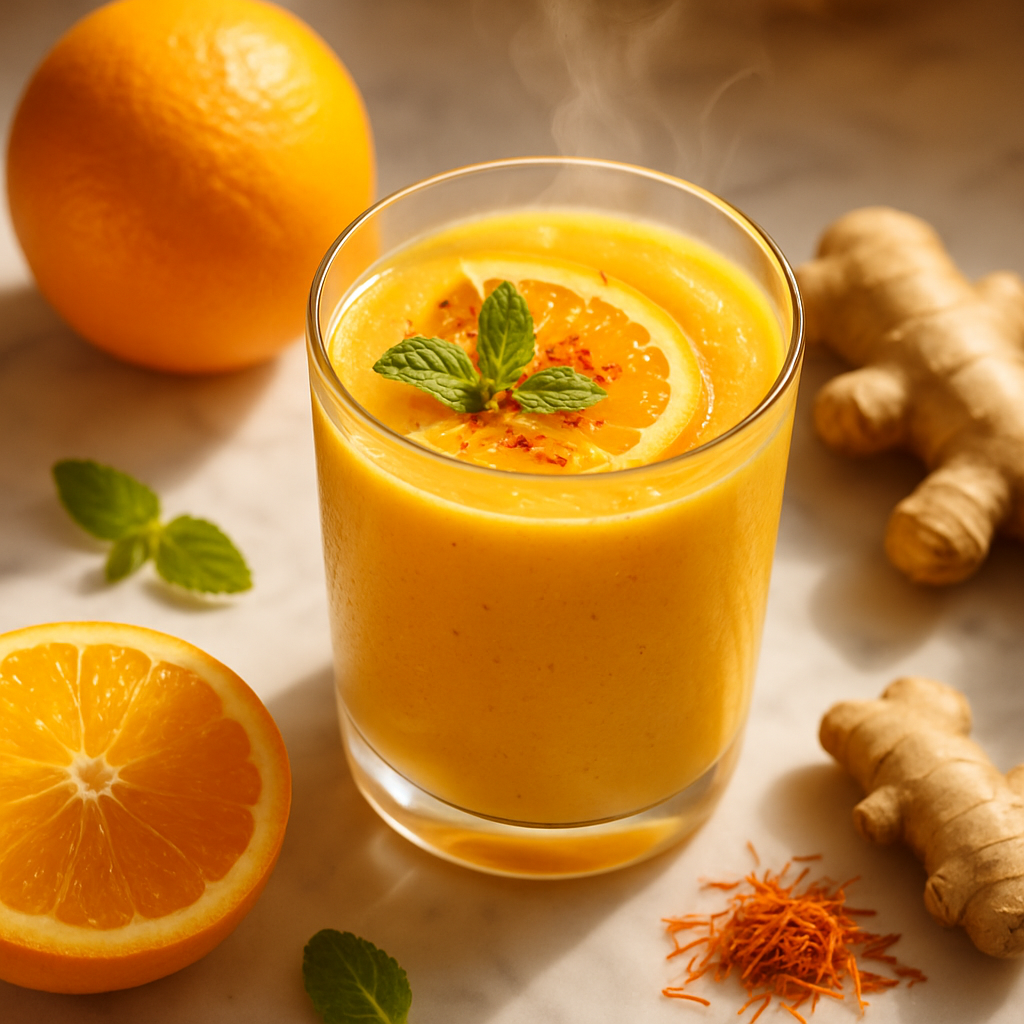 Sunshine Orange Smoothie