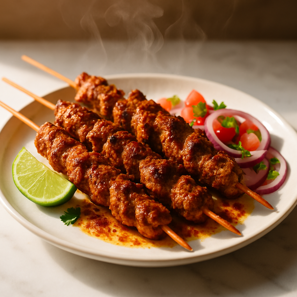 Suya Chicken Skewers