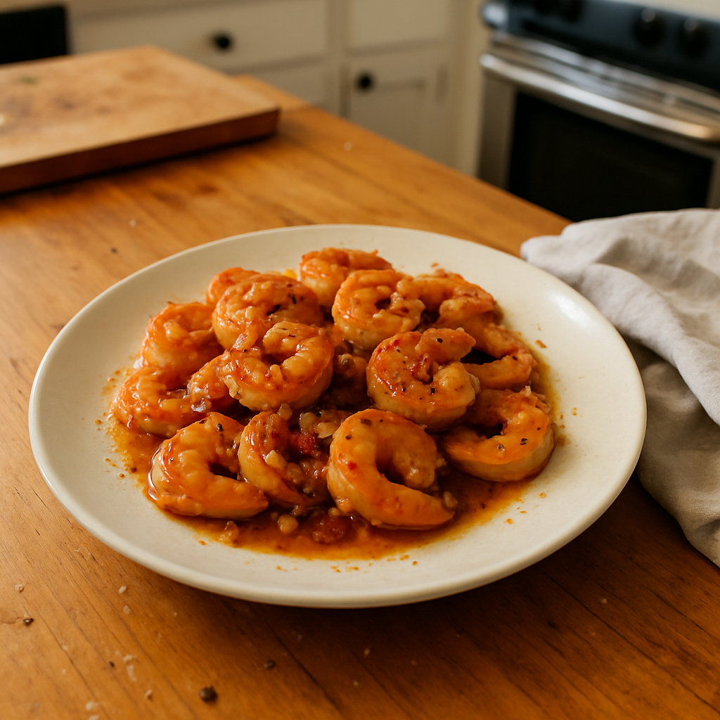 This Sweet and Spicy Garlic Shrimp Will Change Your Seafood Game Forever