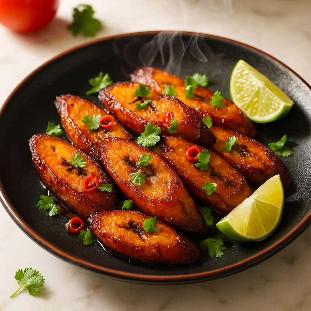 Sweet Fried Plantains