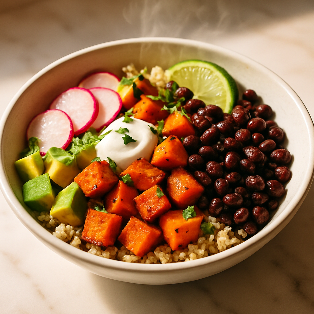 Sweet Potato Black Bean Bowl