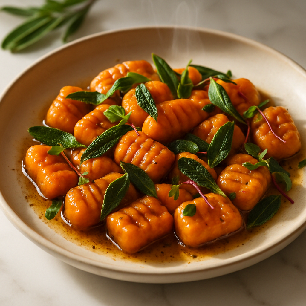Sweet Potato Gnocchi with Brown Butter