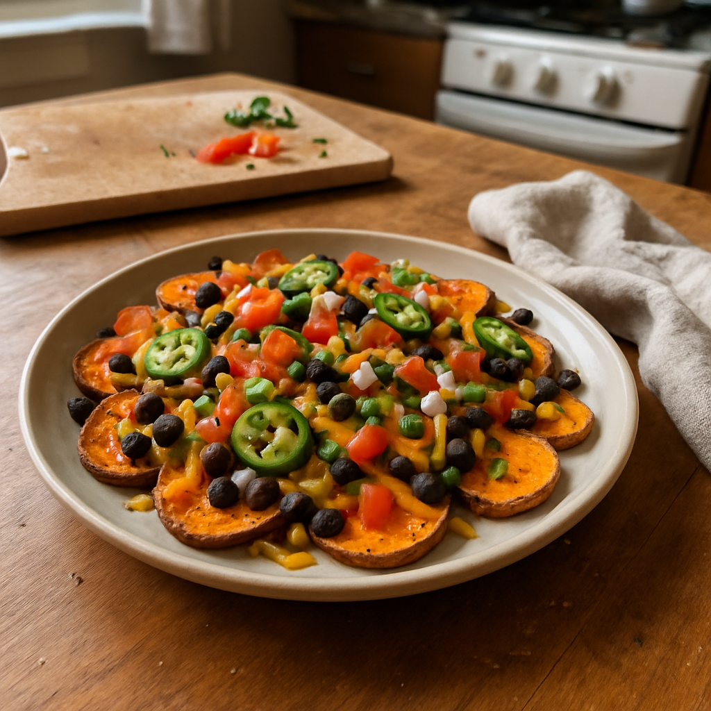 The Irresistible Sweet Potato Nachos That Will Change Your Game Night