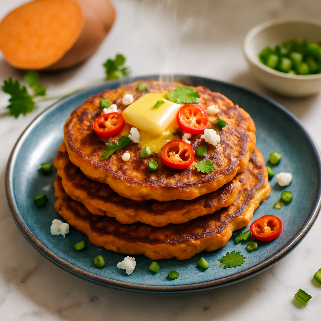 Sweet Potato Pancakes