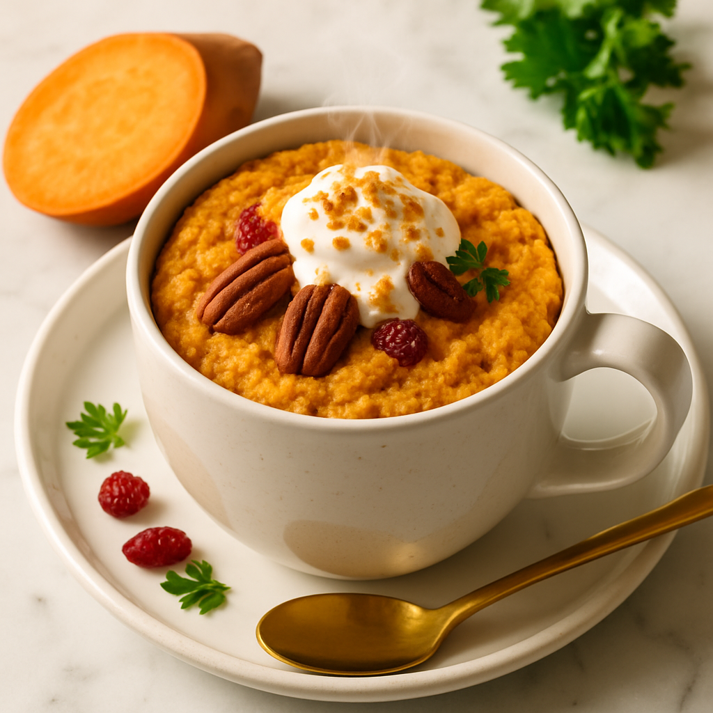 Sweet Potato Pie Mug Cake