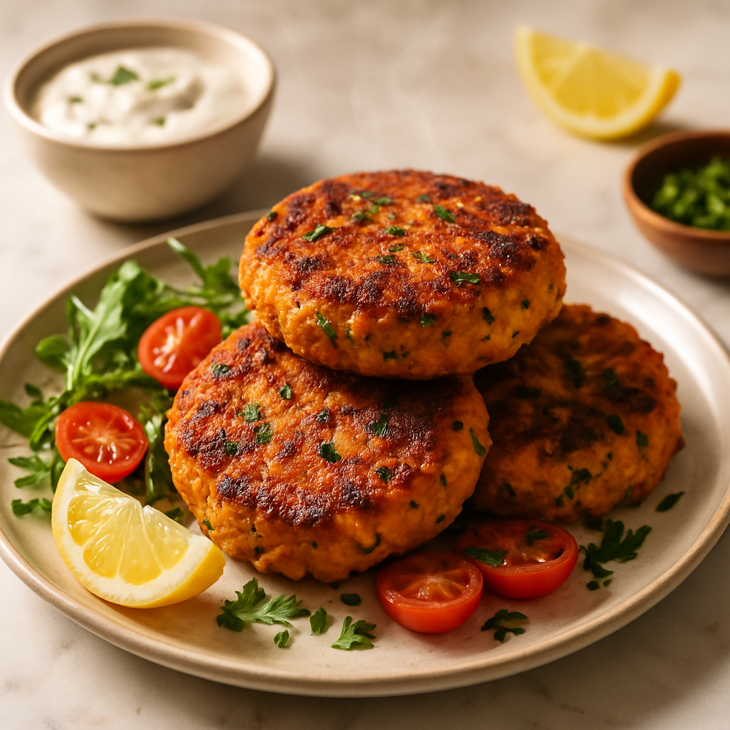 Sweet Potato Salmon Patties