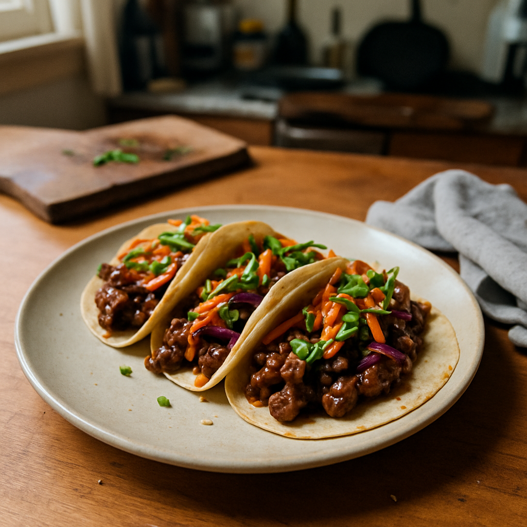 The Unforgettable Sweet and Spicy Korean BBQ Beef Tacos Everyone Craves