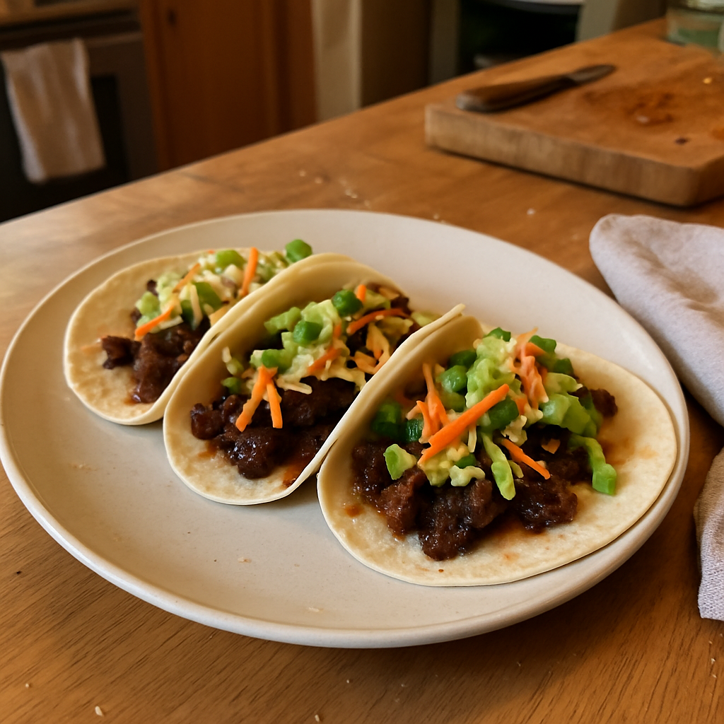 The Unforgettable Sweet and Spicy Korean BBQ Tacos Youll Crave