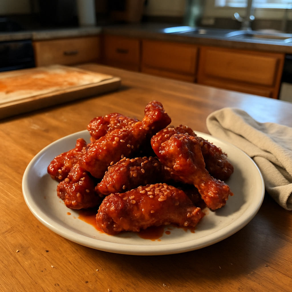 The Unforgettable Sweet and Spicy Korean Chicken Wings You Need to Try