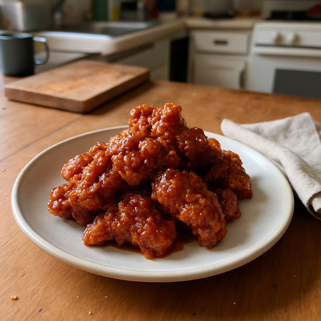 This Sweet and Spicy Korean Fried Chicken Will Make You Crave More