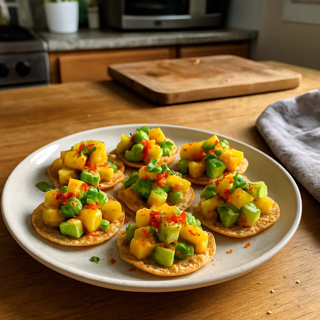 The Irresistible Sweet and Spicy Mango Avocado Bites You Cant Resist