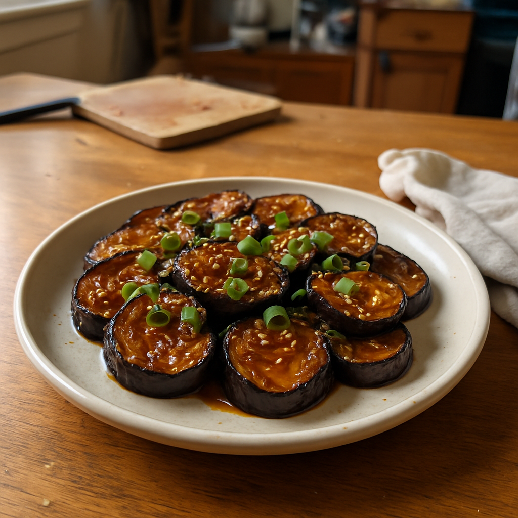 The Irresistible Sweet and Spicy Miso Glazed Eggplant You Need to Try