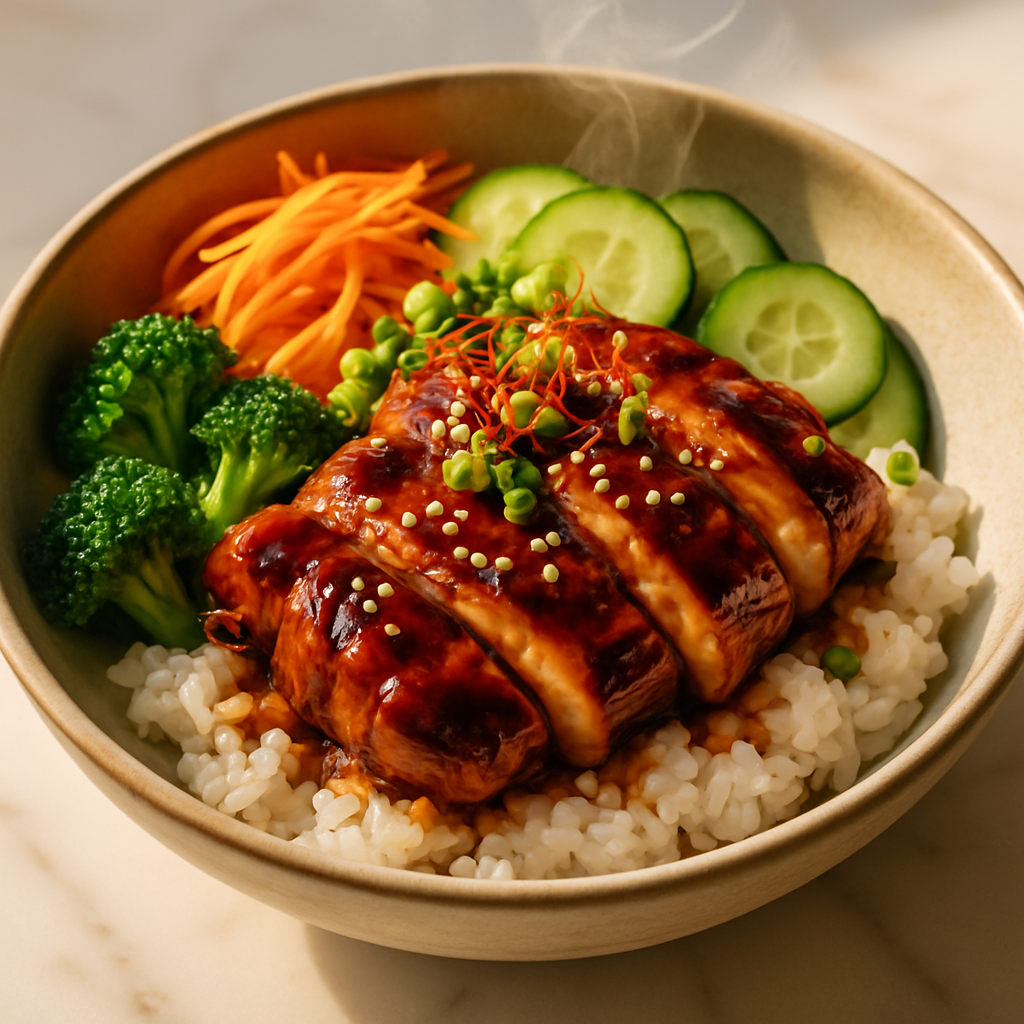 Teriyaki Chicken Rice Bowl
