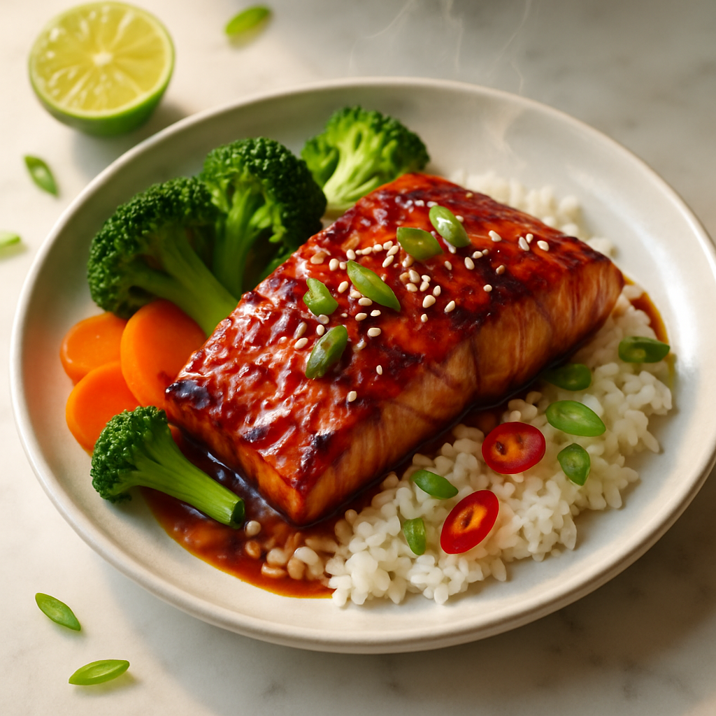 Teriyaki Glazed Mahi Mahi