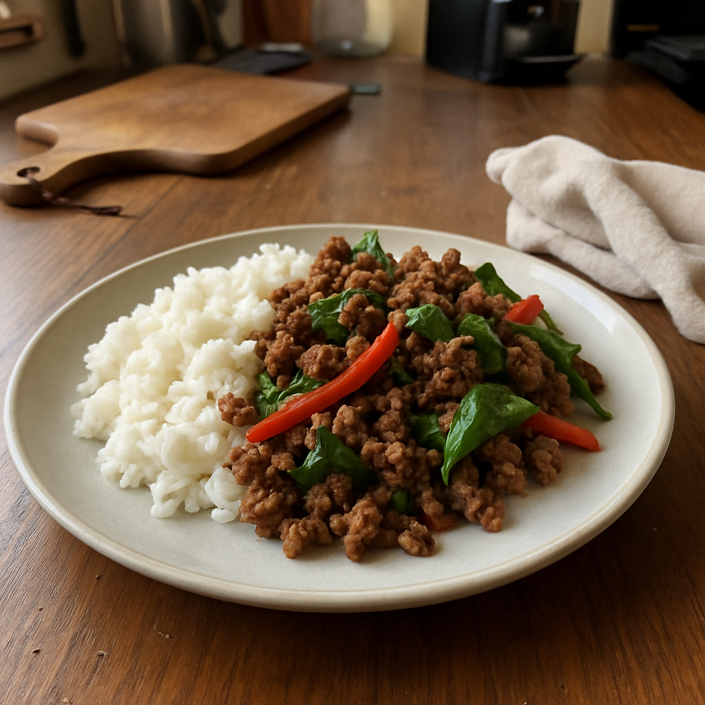 The Flavor-Packed Thai Basil Beef Thats Better Than Any Takeout
