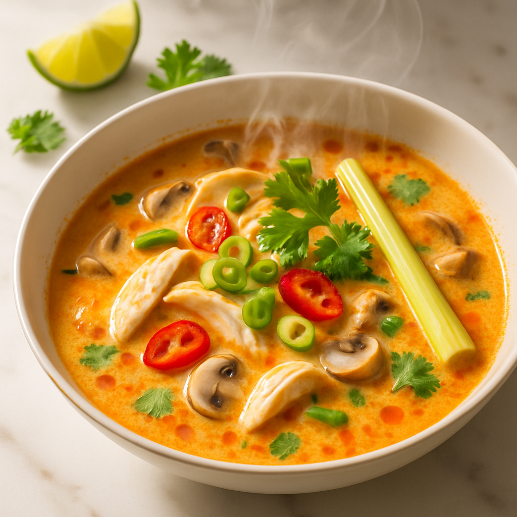Thai Coconut Lemongrass Soup