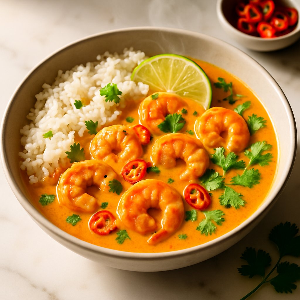 Thai Coconut Shrimp Curry